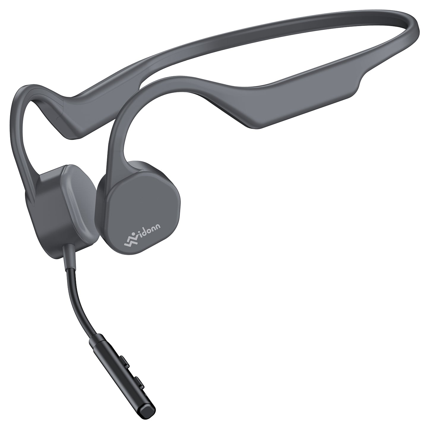 Vidonn Bone Conduction Headphones with Microphone Wireless Commercial Use (S/M)