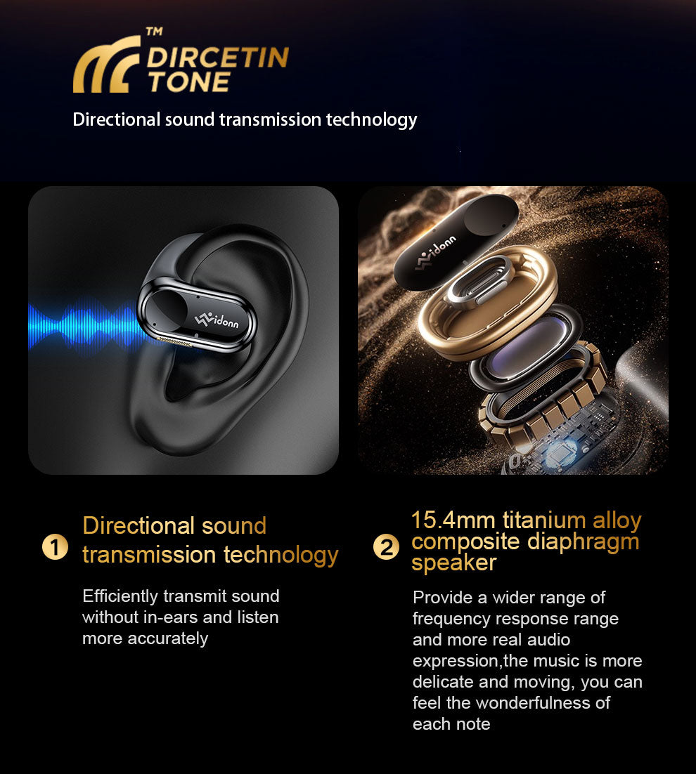 Vidonn T3 Open-Ear Wireless Sports Headphones