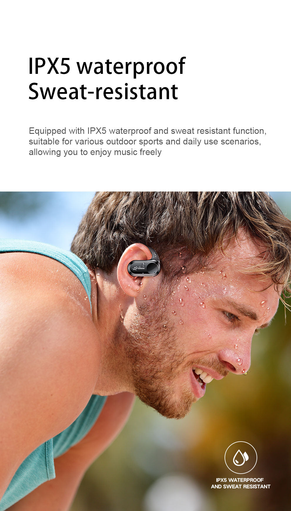 Vidonn T3 Open-Ear Wireless Sports Headphones